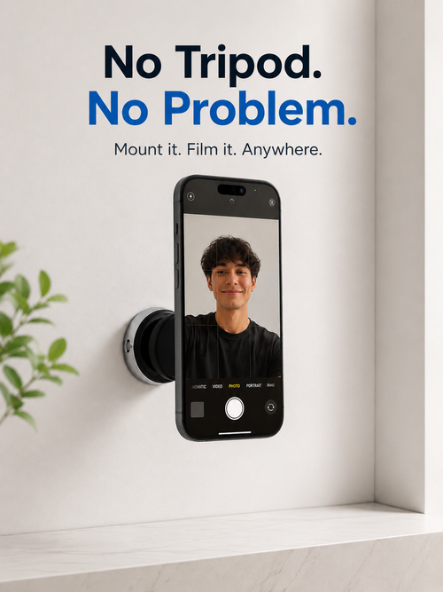 360° Vacuum Magnetic Phone Mount